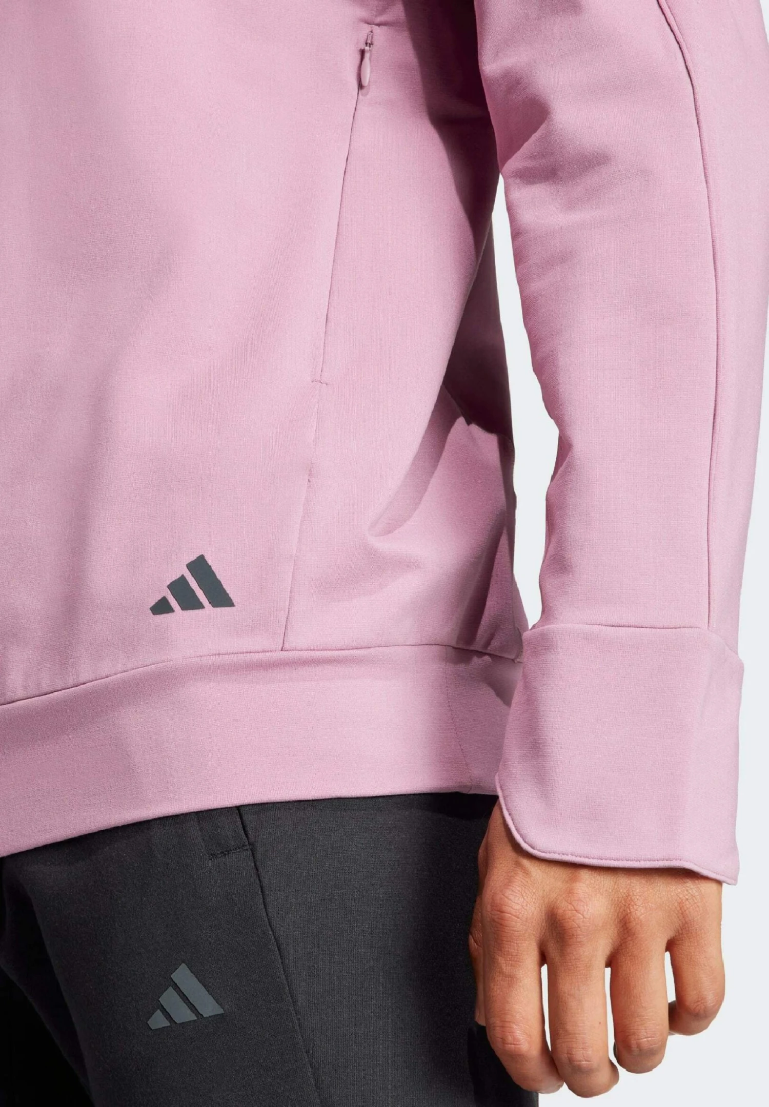 ADIDAS PERFORMANCE Yoga- Hoodie - Orchid Pulse Lime 6 ADIDAS PERFORMANCE Yoga- Hoodie - Orchid Pulse Lime - Image 4