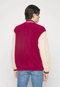 Adidas Originals Varsity Jacket - Bomber Jacket - Legacy Burgundy -Adidas Shop 9330a63614724ddbb4181103b10ad42c