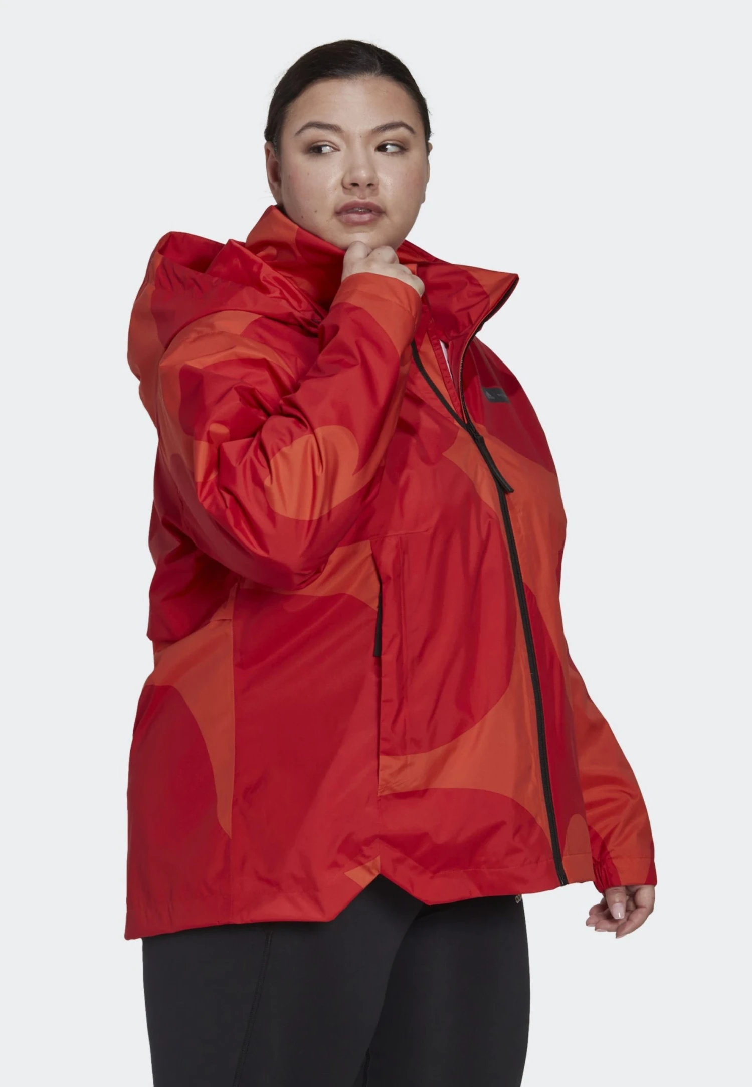 ADIDAS PERFORMANCE Winter Jacket - Collegiate Orange/Lush Red 6 ADIDAS PERFORMANCE Winter Jacket - Collegiate Orange/Lush Red - Image 4