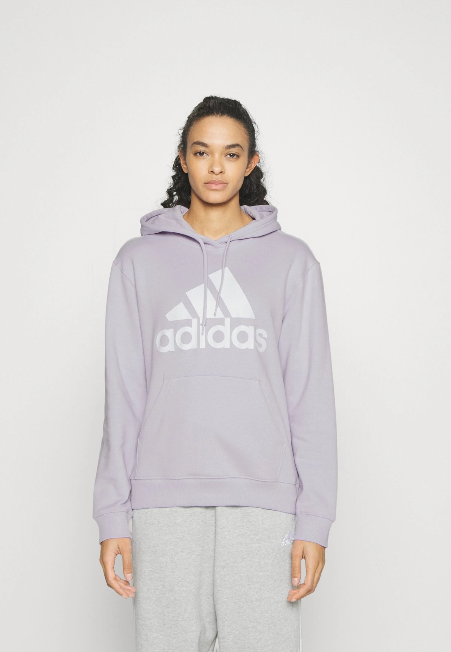 Adidas Sportswear Hoodie - Silver Dawn/White 3 Adidas Sportswear Hoodie - Silver Dawn/White