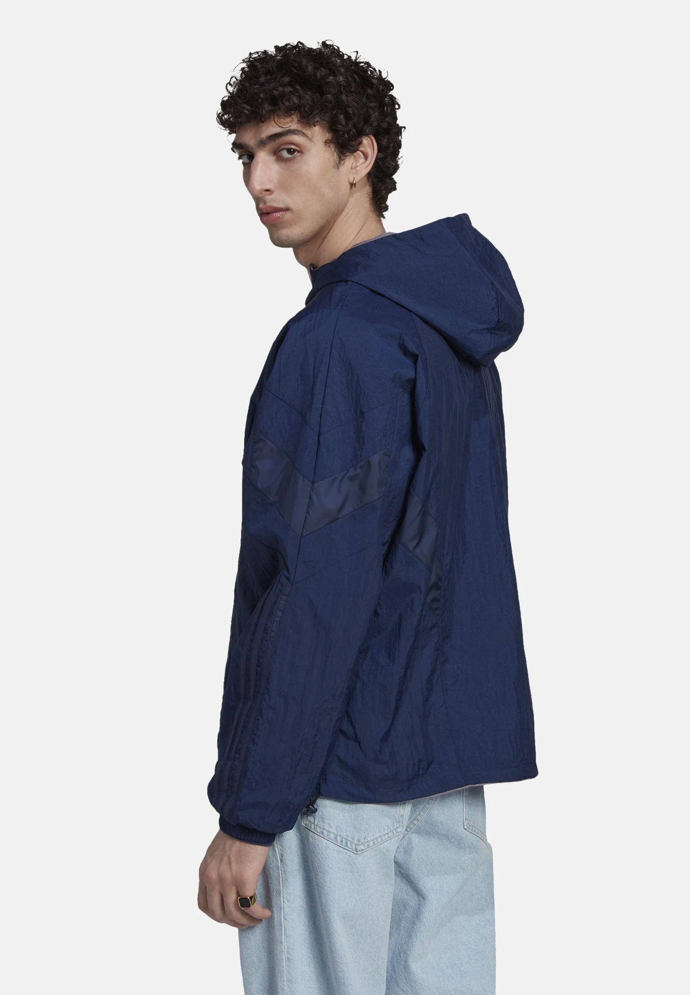 Adidas Originals Rekive Reversible - Summer Jacket - Night Indigo 5 Adidas Originals Rekive Reversible - Summer Jacket - Night Indigo - Image 3
