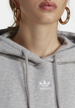 Adidas Originals Adicolor Essentials Hoodie - Hoodie - Medium Grey Heather -Adidas Shop 951b9a507d6c40fa81b987db6162e1f0