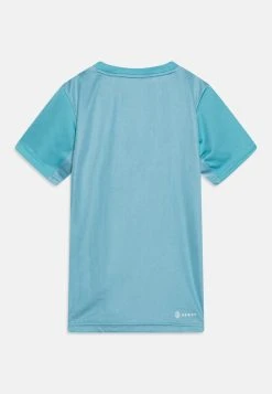 ADIDAS PERFORMANCE Logo Unisex - Sports T-Shirt - Preloved Blue/White -Adidas Shop 95ba3ef1be454b2a91d9eb40b35dd7e0