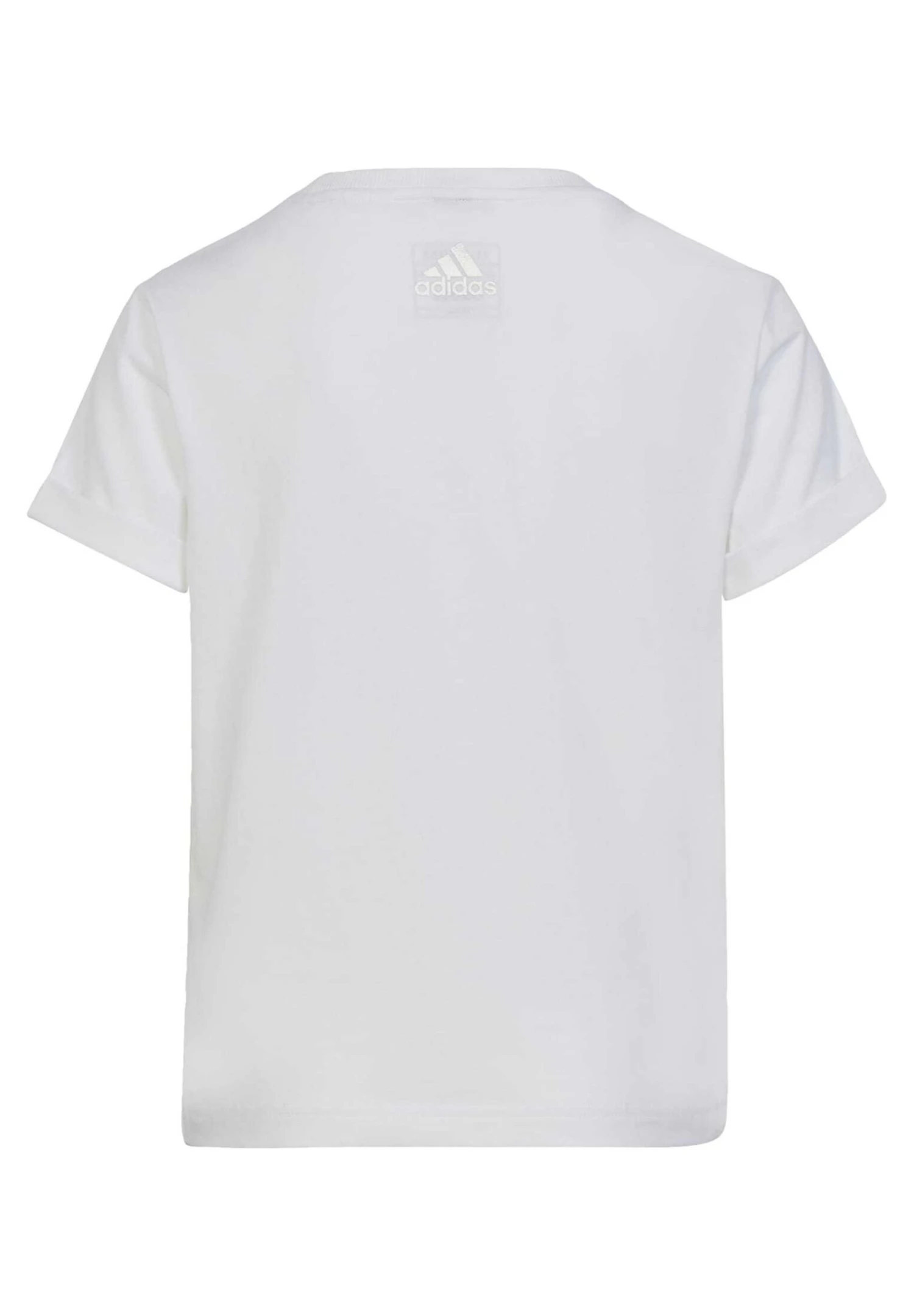 Adidas Sportswear G D Knot T - Print T-Shirt - White/Silver Met 4 Adidas Sportswear G D Knot T - Print T-Shirt - White/Silver Met - Image 2