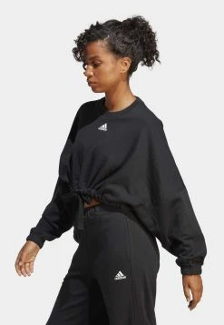 Adidas Sportswear Dance Cropped Versatile- Sweatshirt - Black Black 11 Adidas Sportswear Dance Cropped Versatile- Sweatshirt - Black Black -Adidas Shop 97083af067364e71993b35b522c6e37b
