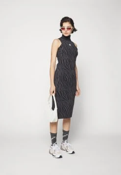 Adidas Originals Dress - Shift Dress - Carbon/Black -Adidas Shop 98b58cbf7f264642bf193b4e1a7c7ed8