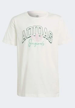 Adidas Originals Bf Junior - Print T-Shirt - Off White -Adidas Shop 98bfb89ad2b8435db318a8c12ba1da5d