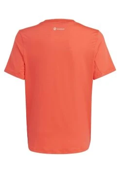 Adidas Sportswear Train Icons Aeroready Logo- Print T-Shirt - Bright Red/White/Legend Ink -Adidas Shop 98f5c59cd3d74d918b58684c33c2ab02