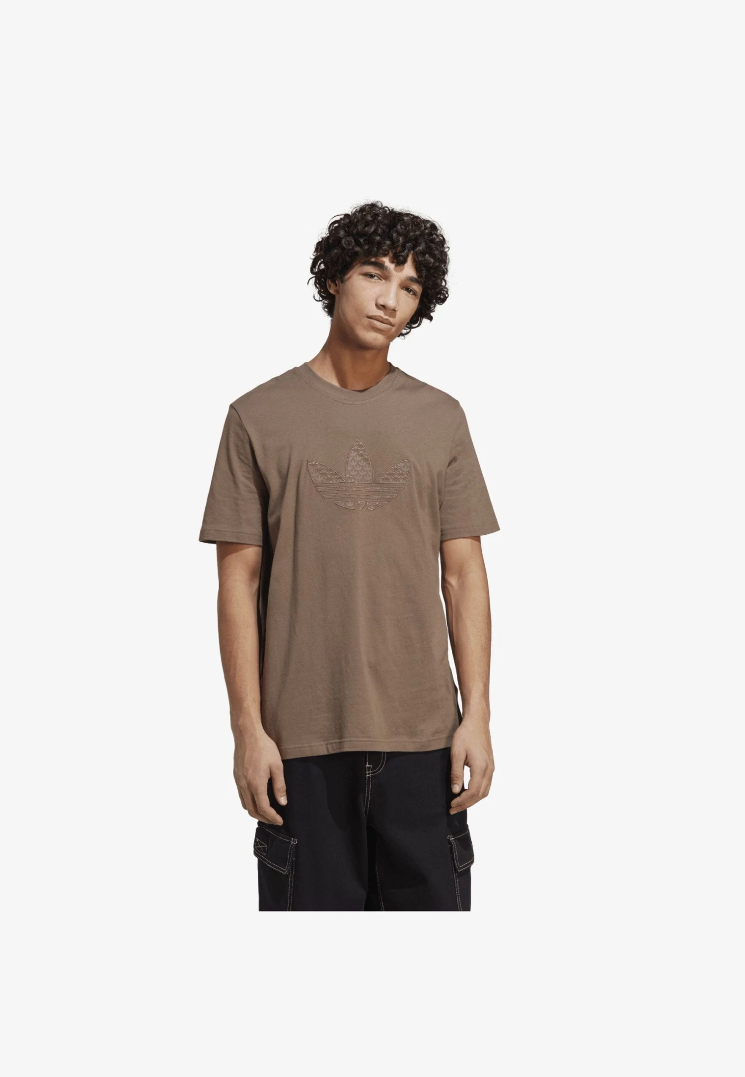Adidas Originals Mono Tee - Print T-Shirt - Earth Strata 3 Adidas Originals Mono Tee - Print T-Shirt - Earth Strata