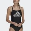 Adidas Sportswear Big Logo - Swimsuit - Black White -Adidas Shop 9b3dfcb8b2e44bbebe77aca3ce7cd6a3