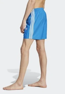 Adidas Originals Stripes - Swimming Shorts - Blue Bird -Adidas Shop 9bc02246a0824b9fabe368b0c7539e29
