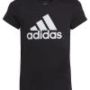 Adidas Sportswear Essentials Big Logo - Print T-Shirt - Black White -Adidas Shop 9bebfe6a9d14439f872424f733448011