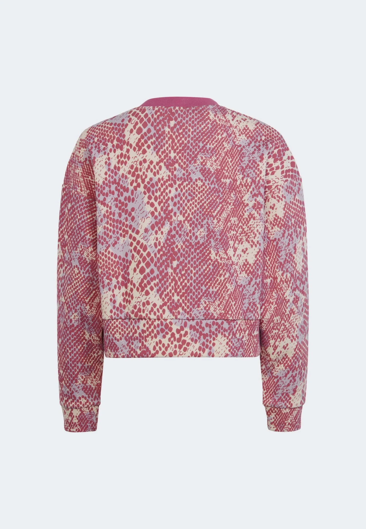 Adidas Sportswear Future Icons Allover Print- Sweatshirt - Quartz Silver Dawn Preloved Fuchsia 9 Adidas Sportswear Future Icons Allover Print- Sweatshirt - Quartz Silver Dawn Preloved Fuchsia - Image 7