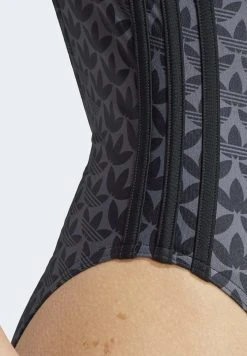 Adidas Originals Monogram 3 Stripes - Swimsuit - Black 11 Adidas Originals Monogram 3 Stripes - Swimsuit - Black -Adidas Shop 9cf6a50de2b342ed9ce01347a9d54dd2