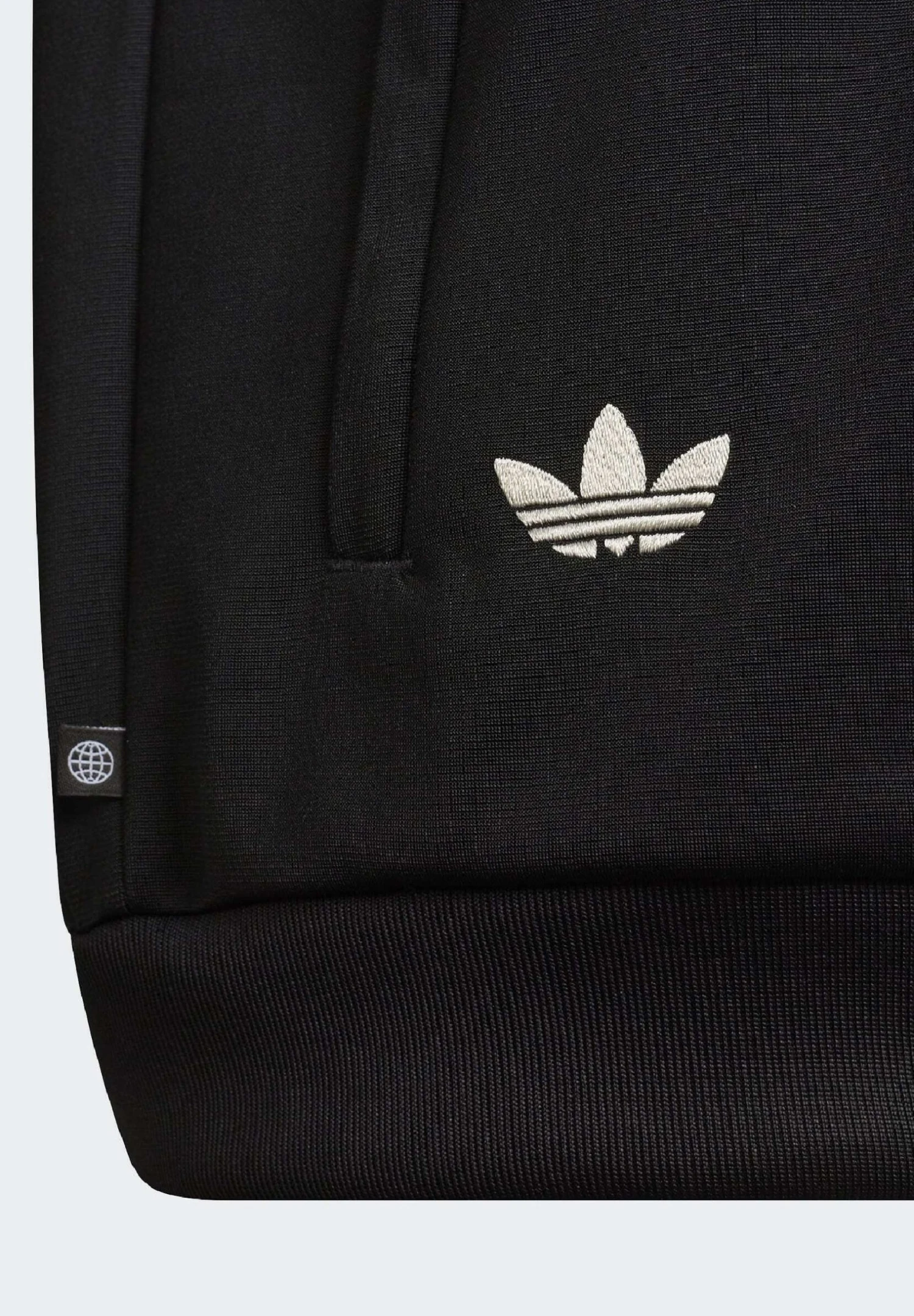 Adidas Originals Track - Zip-Up Sweatshirt - Black 7 Adidas Originals Track - Zip-Up Sweatshirt - Black - Image 5