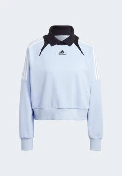 Adidas Sportswear Track - Sweatshirt - Blue Dawn Black White -Adidas Shop 9f58151d36fe42278b6250070e73a9bd