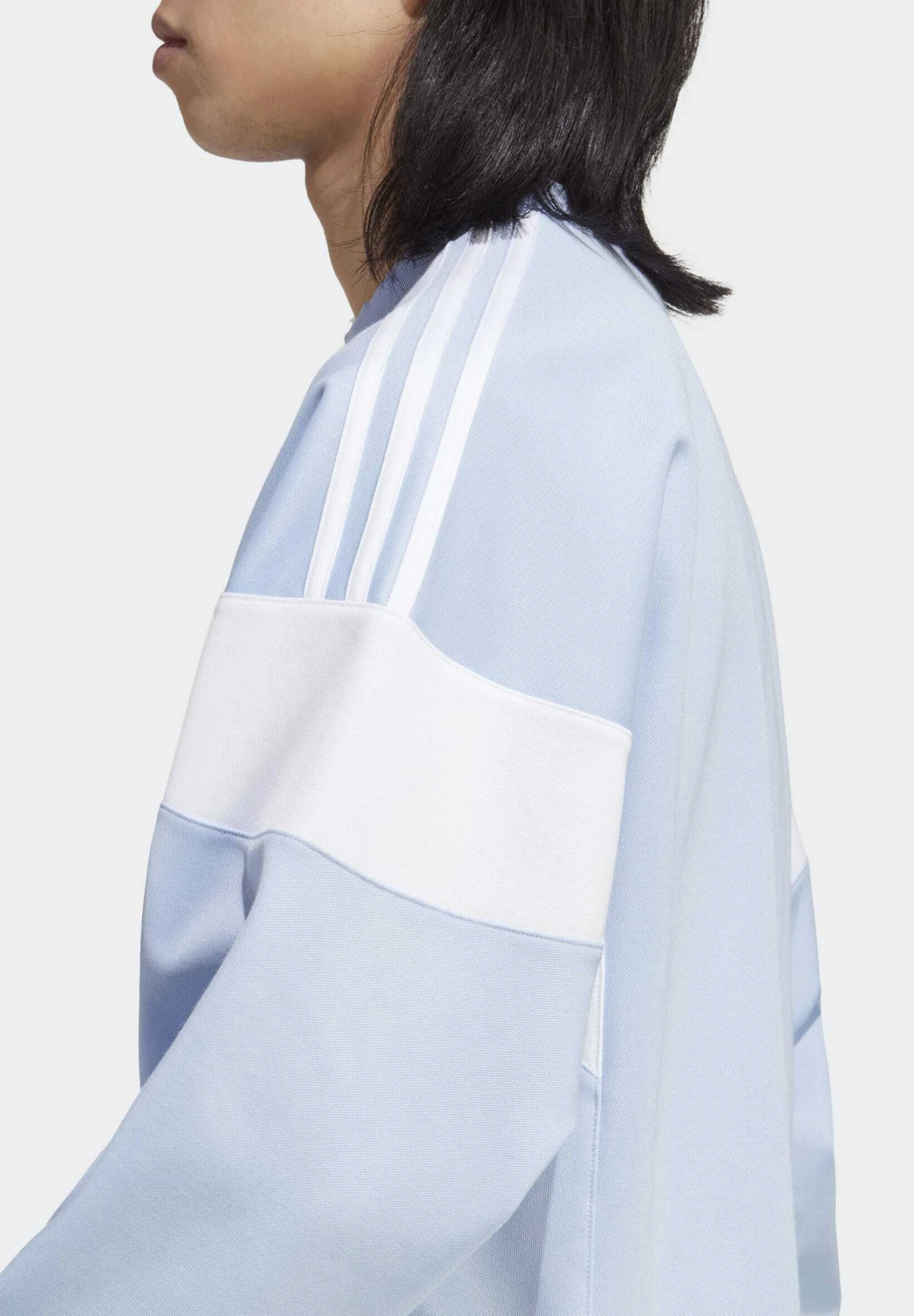 Adidas Originals Cutline Crew - Sweatshirt - Blue Dawn 6 Adidas Originals Cutline Crew - Sweatshirt - Blue Dawn - Image 4