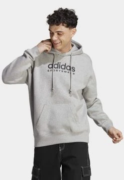 Adidas Sportswear All Szn Fleece Graphic - Hoodie - Medium Grey Heather