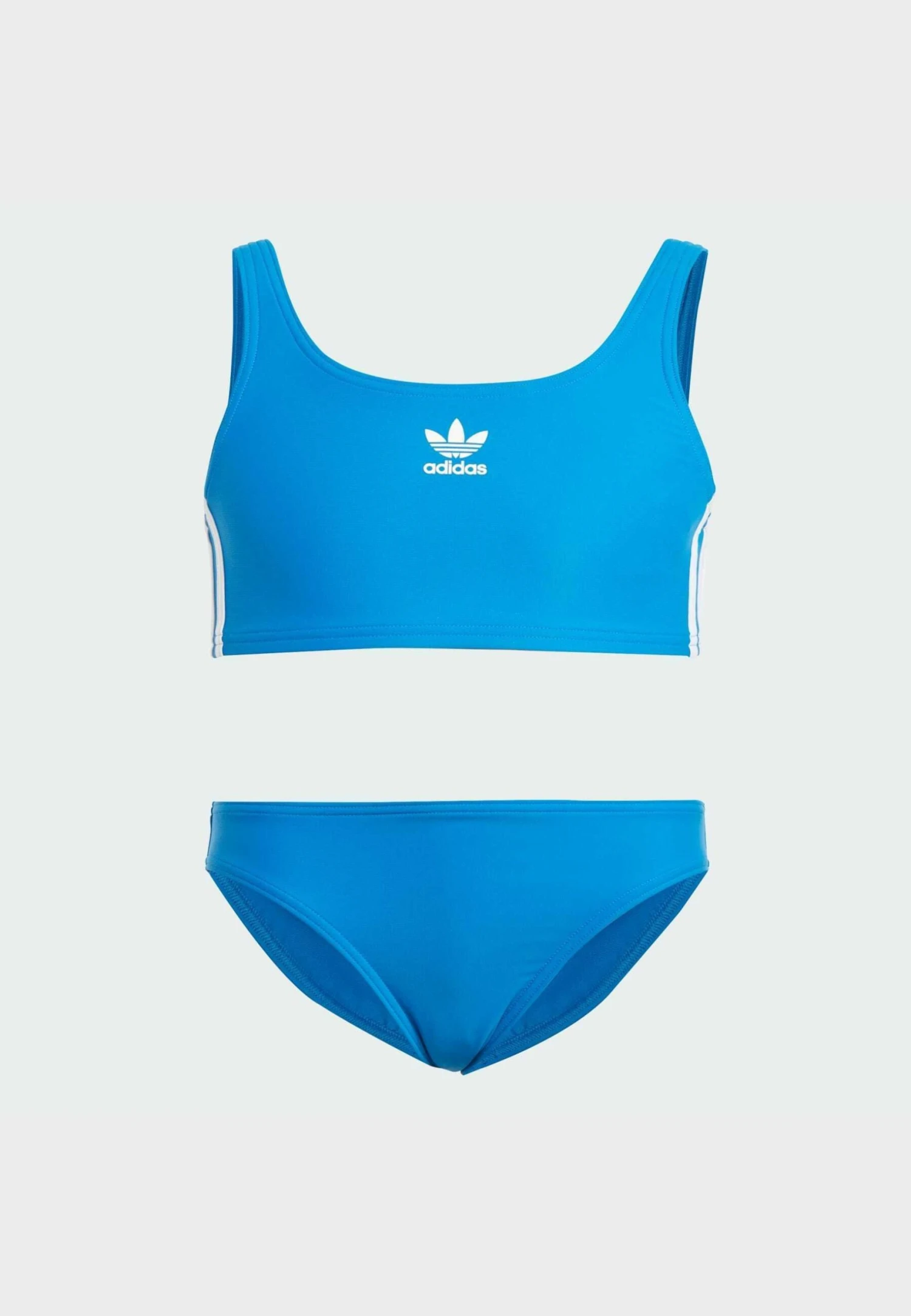 Adidas Originals Adicolor 3-Stripes Set - Bikini - Blue Bird White 10 Adidas Originals Adicolor 3-Stripes Set - Bikini - Blue Bird White - Image 8