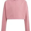 Adidas Sportswear Yoga Aeroready Cropped - Sweatshirt - Pink Strata