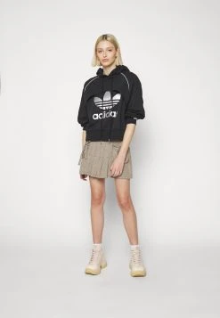 Adidas Originals Big Logo Hoodie 2 In 1 - Sweatshirt - Black -Adidas Shop a07db3c62f754c418f970ce686d85517