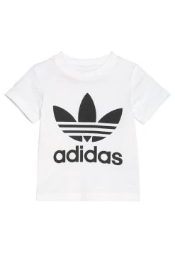 Adidas Originals Short Sleeve - Print T-Shirt - White/Black -Adidas Shop a10588e497d543c2b0bb24e694ba51d5