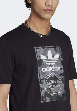Adidas Originals Graphics Camo Tongue Label- Print T-Shirt - Black 10 Adidas Originals Graphics Camo Tongue Label- Print T-Shirt - Black -Adidas Shop a2cd1fcbc3594974bc3b150740c0e486