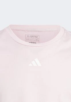 Adidas Sportswear Training Aeroready 3-Stripes - Print T-Shirt - Clear Pink/White/Grey Four 11 Adidas Sportswear Training Aeroready 3-Stripes - Print T-Shirt - Clear Pink/White/Grey Four -Adidas Shop a32631543cb0493c9d498512eb04c97a
