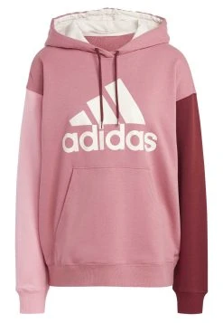 Adidas Sportswear Essentials Big Logo- Hoodie - Pink Strata Quartz Shadow RedBliss Pink -Adidas Shop a34ed92847d34b0db53499a28a5a39b7