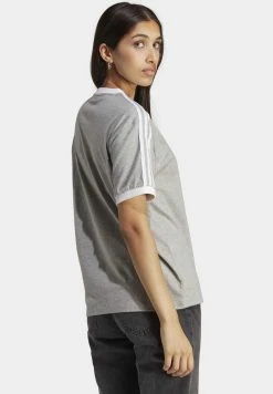 Adidas Originals Print T-Shirt - Medium Grey Heather -Adidas Shop a3946972d78242338163e3f7ea2cdf68