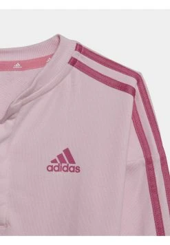 Adidas Sportswear Essentials Stripes - Jumpsuit - Clear Pink/Preloved Fuchsia -Adidas Shop a3a681115d3d4bc2aee2180b23cbc19f