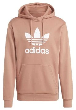 Adidas Originals Trefoil Hoody - Hoodie - Clay Strata -Adidas Shop a447164f266e4eccb09ab02c1cd371a5