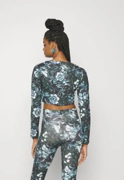 Adidas Originals Flower - Long Sleeved Top - Black/Multicolor -Adidas Shop a45480d8521349ffb52f0f4f33d0ec2e