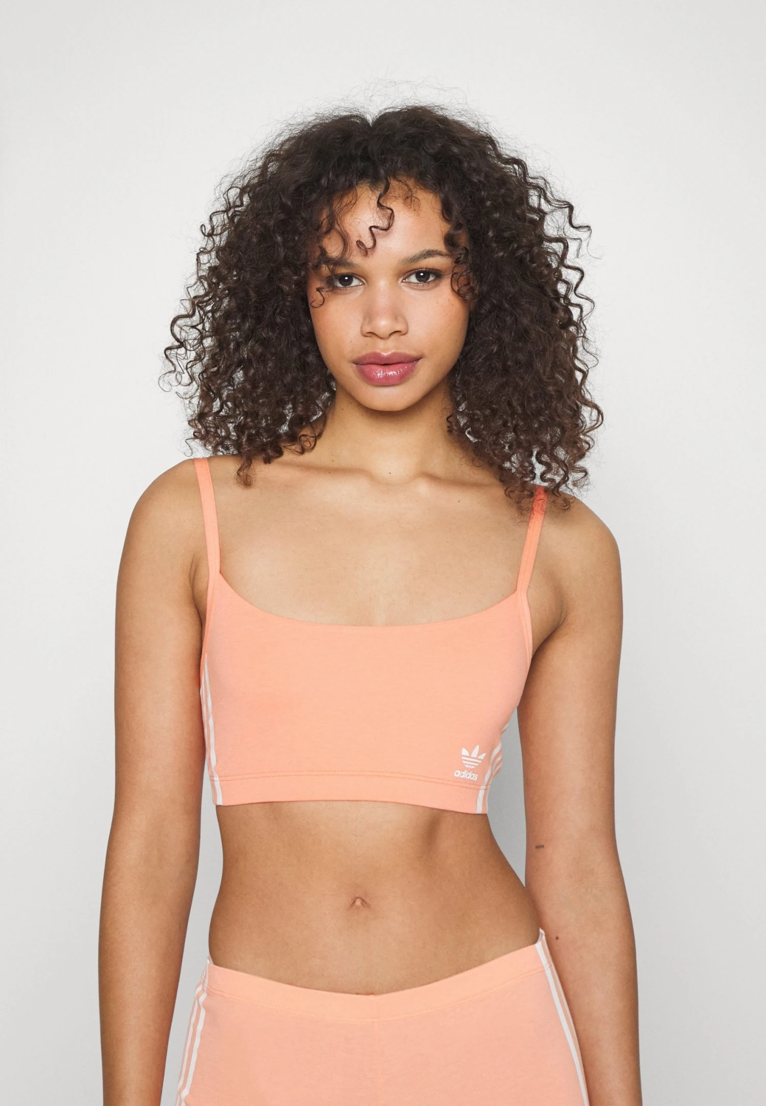 Adidas Originals Scoop Bralette - Bustier - Coral Red 3 Adidas Originals Scoop Bralette - Bustier - Coral Red