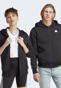 Adidas Sportswear Future Icons Badge Of Sport Full-Zip Unisex - Zip-Up Sweatshirt - Black