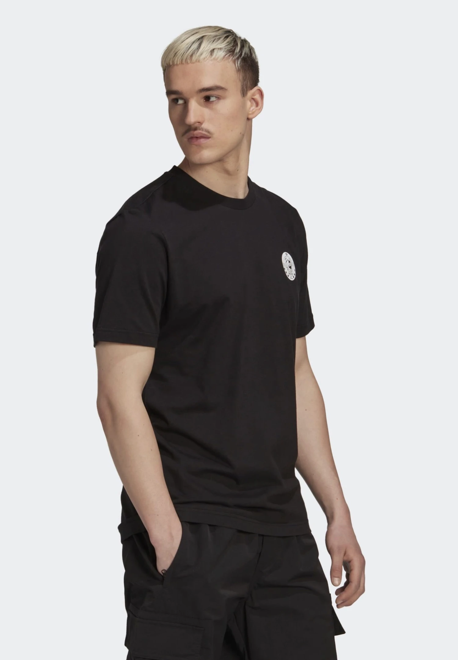 Adidas Originals Disney Gfx Ss - Print T-Shirt - Black 7 Adidas Originals Disney Gfx Ss - Print T-Shirt - Black - Image 5