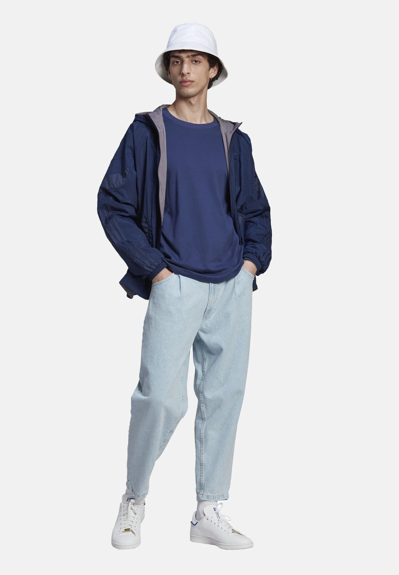 Adidas Originals Rekive Reversible - Summer Jacket - Night Indigo 4 Adidas Originals Rekive Reversible - Summer Jacket - Night Indigo - Image 2