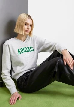 Adidas Originals Crew - Sweatshirt - Light Grey Heather