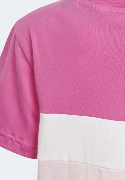 Adidas Sportswear Tiberio 3-Stripes Colorblock - Print T-Shirt - Semi Lucid Fuchsia -Adidas Shop a620cd5e0f7e4a92b0937e0e53b664d4