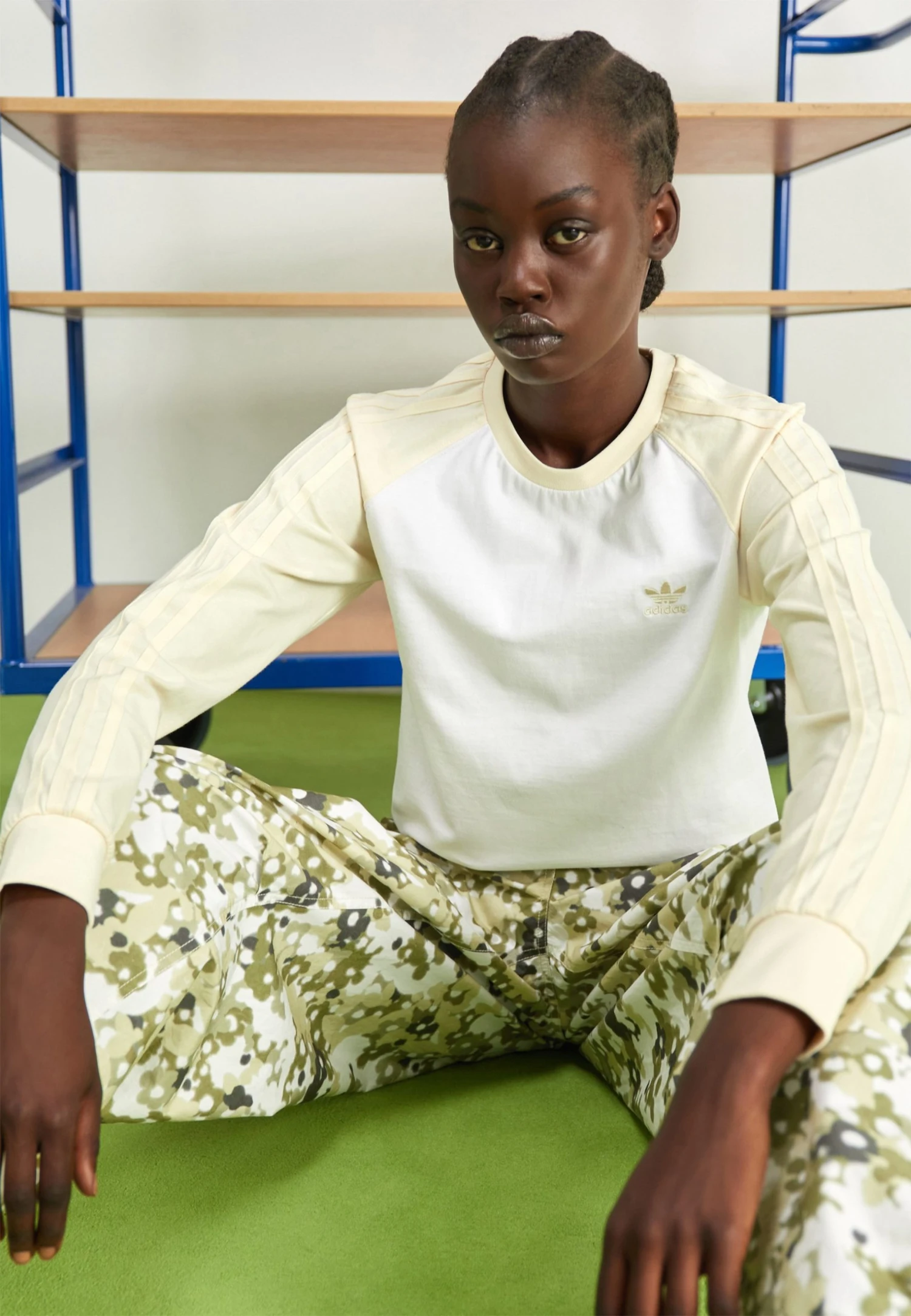 Adidas Originals Long Sleeve - Long Sleeved Top - White 3 Adidas Originals Long Sleeve - Long Sleeved Top - White