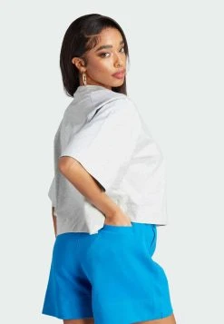 Adidas Originals Premium Essentials- Basic T-Shirt - Light Grey Heather -Adidas Shop a769c0649bcd43f296c5c5fa4adff5e6