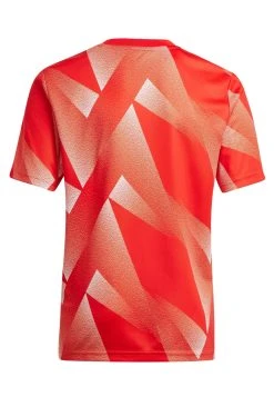 ADIDAS PERFORMANCE Fc Bayern Pre-Match Juniors - Print T-Shirt - Red White -Adidas Shop a89d7ae2de084e429d6bad1575c3e0ac