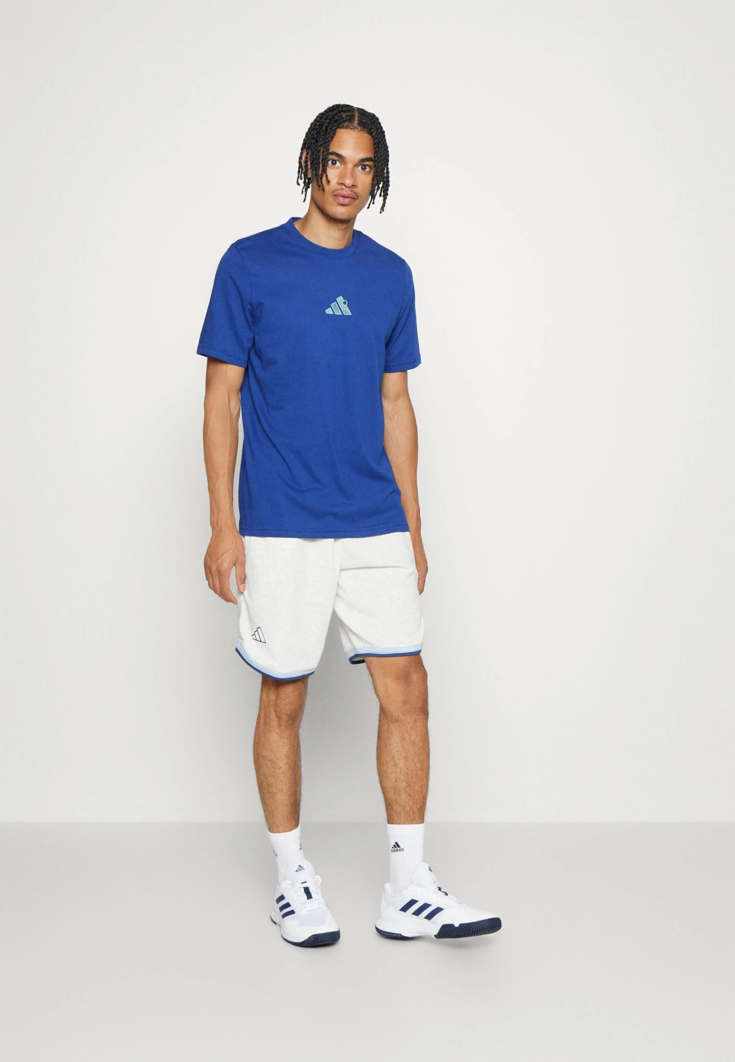 ADIDAS PERFORMANCE Premium - Sports Shorts - White Melange 4 ADIDAS PERFORMANCE Premium - Sports Shorts - White Melange - Image 2