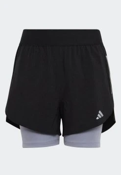 Adidas Sportswear Two-In-One Aeroready Running - Tracksuit Bottoms - BlackSilverVioletReflective Silver -Adidas Shop aa4b628aa1ff4128b4301c326d4cba61