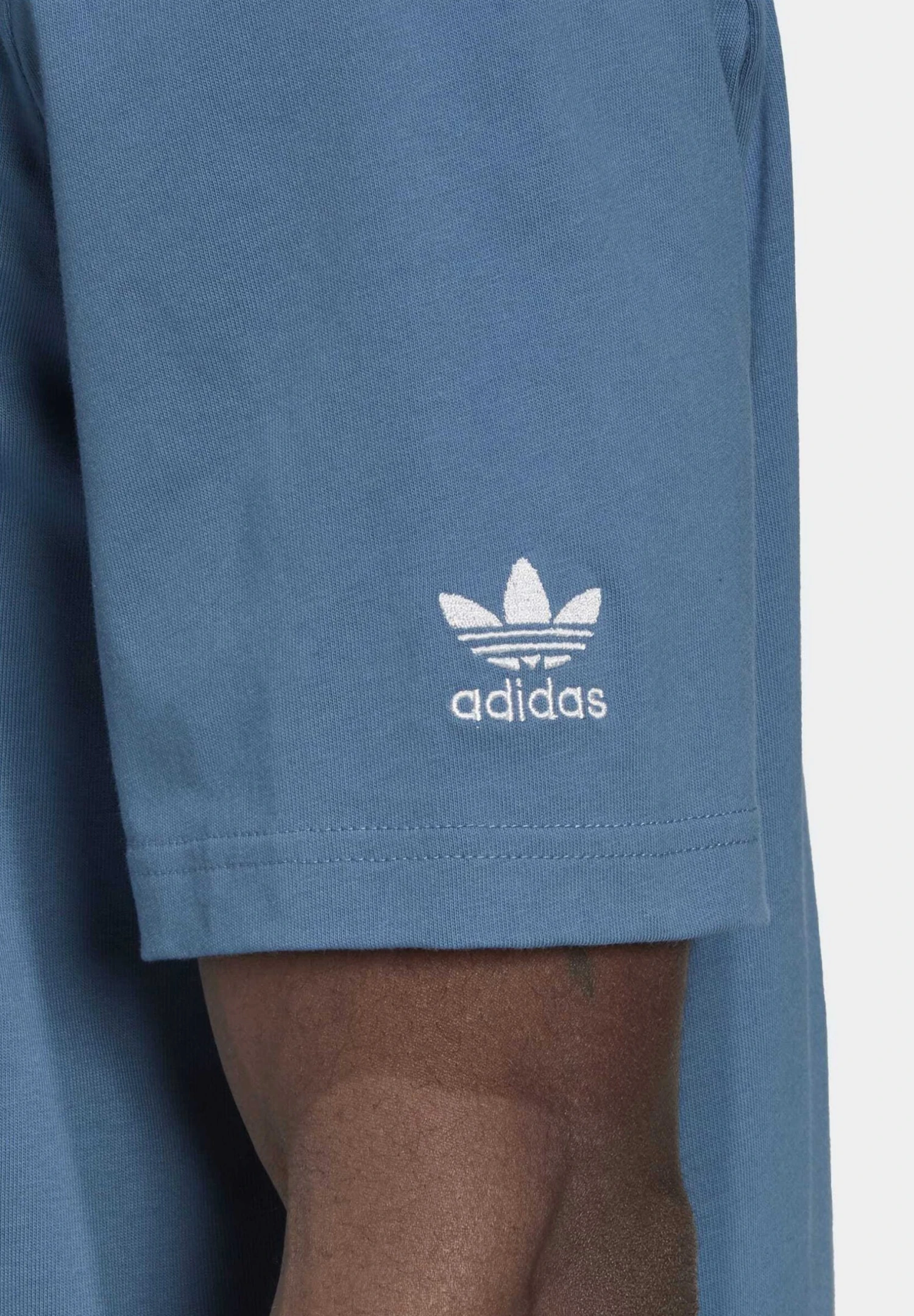 Adidas Originals Fun Ss- Print T-Shirt - Altered Blue White 6 Adidas Originals Fun Ss- Print T-Shirt - Altered Blue White - Image 4