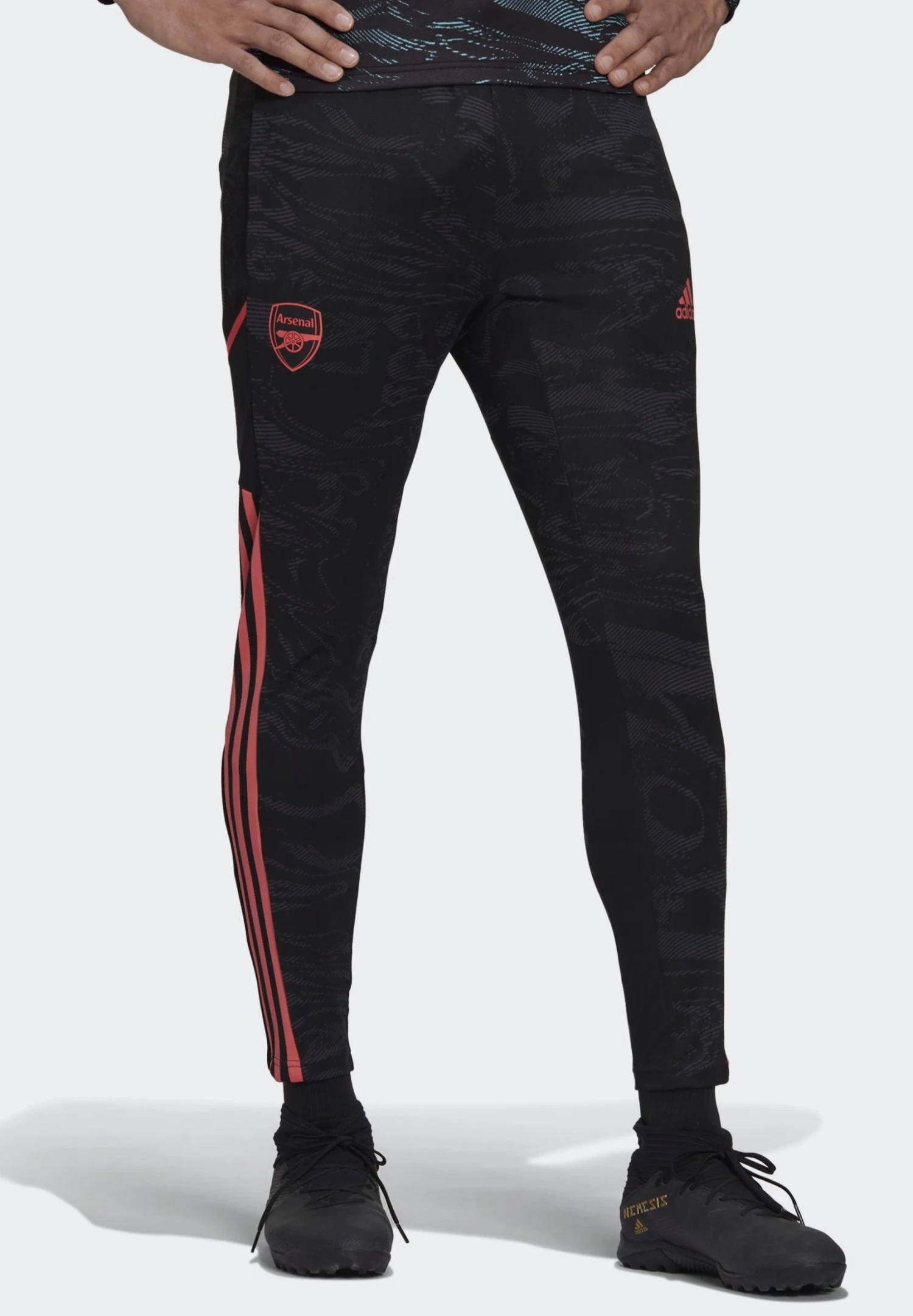 ADIDAS PERFORMANCE Arsenal London Trainings Pant - Club Wear - Carbon/Black 3 ADIDAS PERFORMANCE Arsenal London Trainings Pant - Club Wear - Carbon/Black