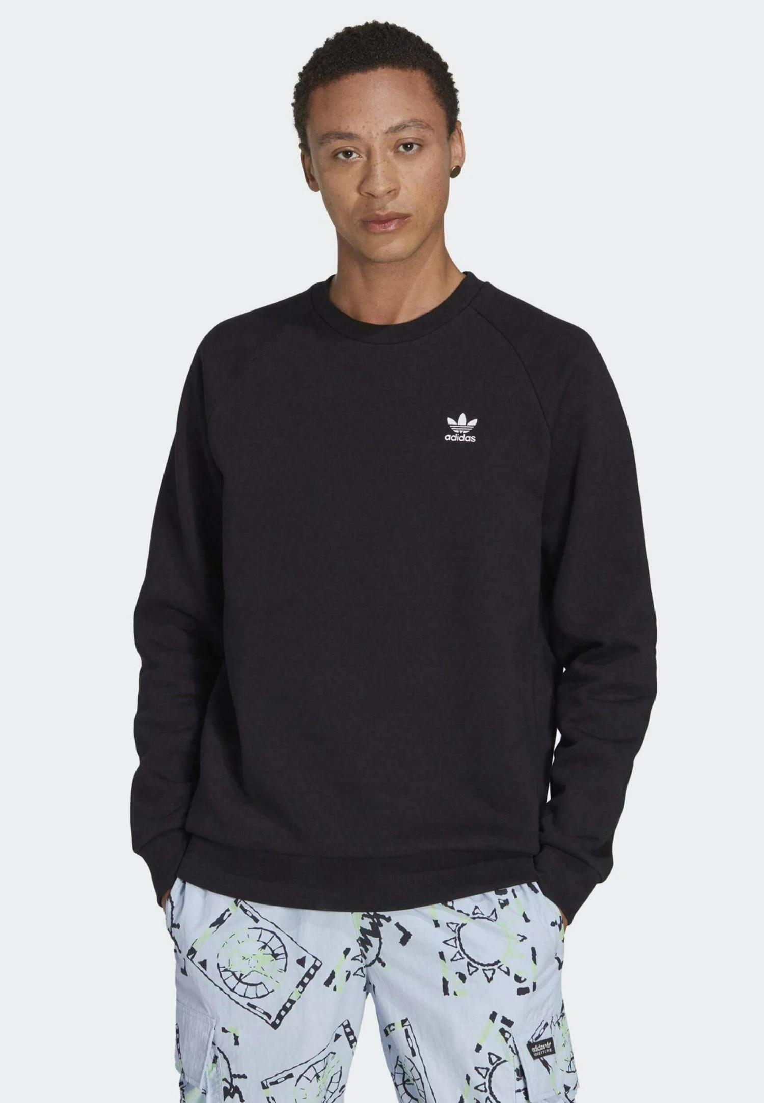 Adidas Originals Essential Crew - Sweatshirt - Black 3 Adidas Originals Essential Crew - Sweatshirt - Black