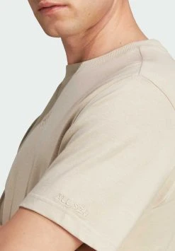 Adidas Sportswear All Szn - Basic T-Shirt - Beige -Adidas Shop adbecf3d0f2c4100b4ae4bf0f98241f1