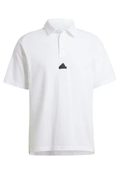 Adidas Sportswear Zne Premium - Polo Shirt - White -Adidas Shop ade6c03230b344df92cc804fa11b8460