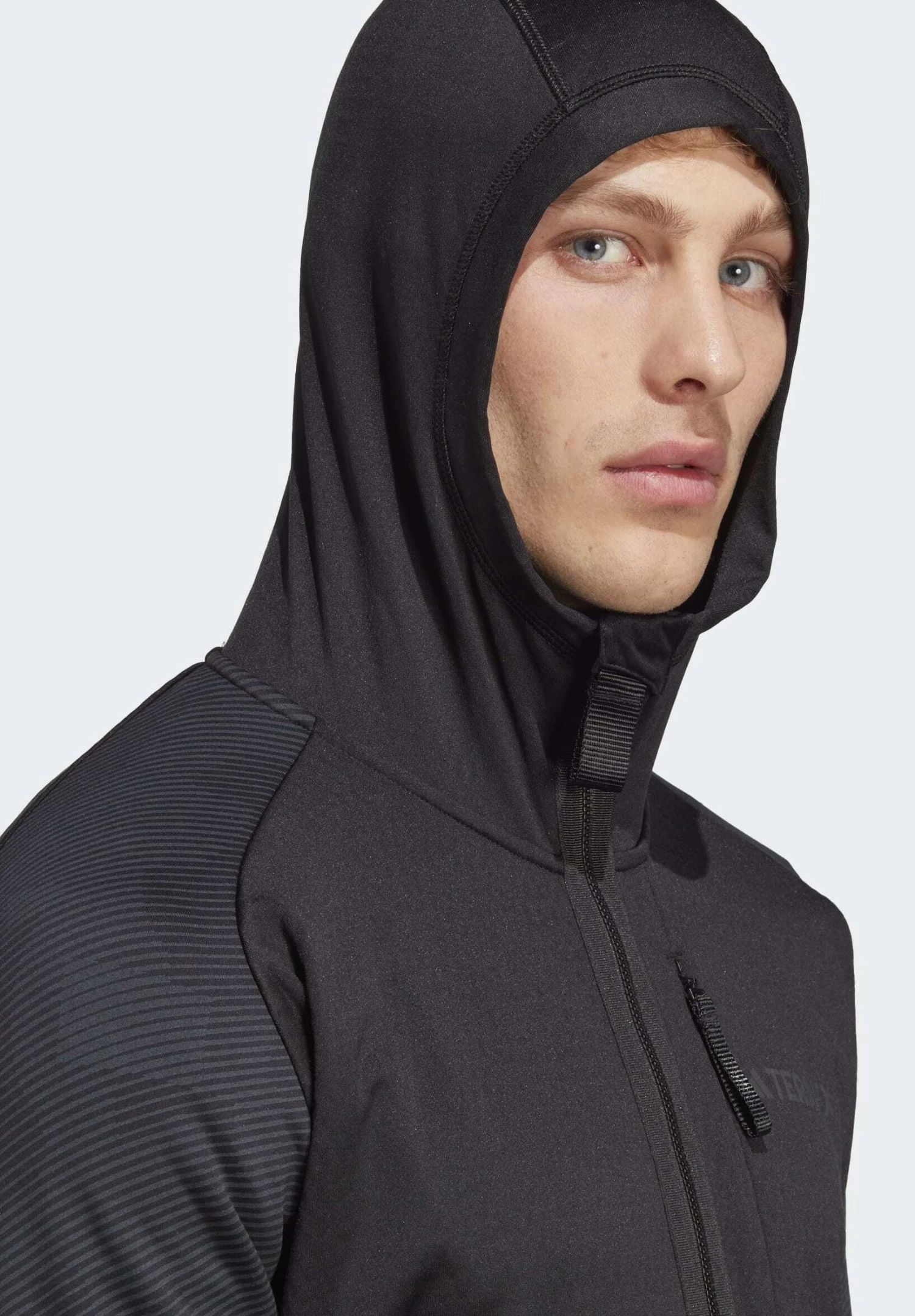 Adidas Sportswear Fleece Jacket - Black 5 Adidas Sportswear Fleece Jacket - Black - Image 3